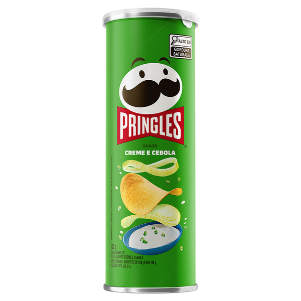 BATATA FRITA PRINGLES CREME E CEBOLA 109G