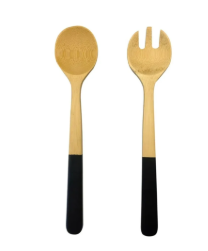 KIT DE PEGADORES OIKOS BAMBU CABO PRETO 31 CM