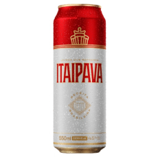 CERVEJA ITAIPAVA LATA 550 ML