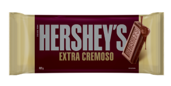 CHOCOLATE HERSHEYS AO LEITE EXTEA CREMOSO 82G