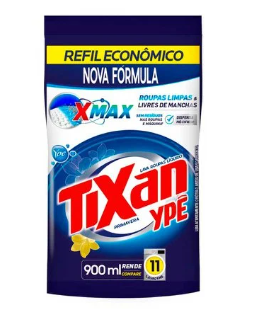 LAVA ROUPAS LIQUIDO TIXAN YPÊ PRIMAVERA REFIL 900ML