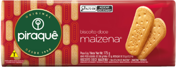 BISCOITO MAIZENA PIRAQUÊ ORIGINAL 175G