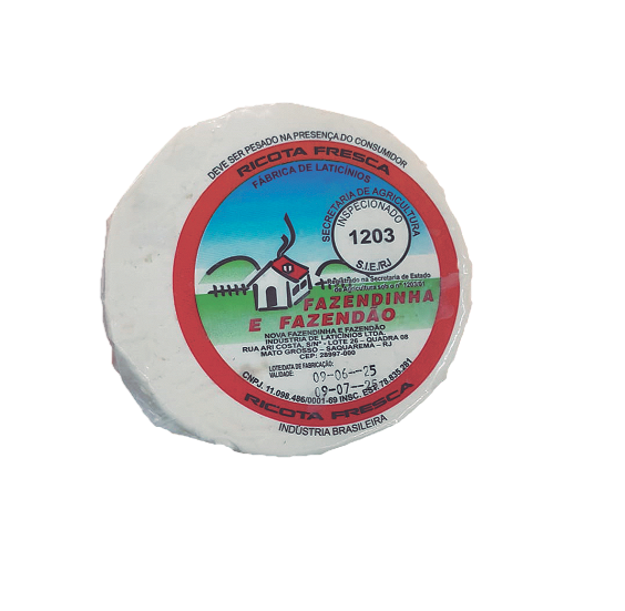 QUEIJO RICOTA FAZENDINHA KG