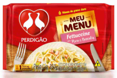 MEU MENU PERDIGAO FETUCCINI MOLHO BRANCO 300 G
