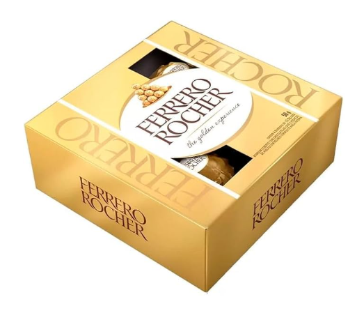 BOMBOM FERRERO ROCHER CAIXA 50G T4