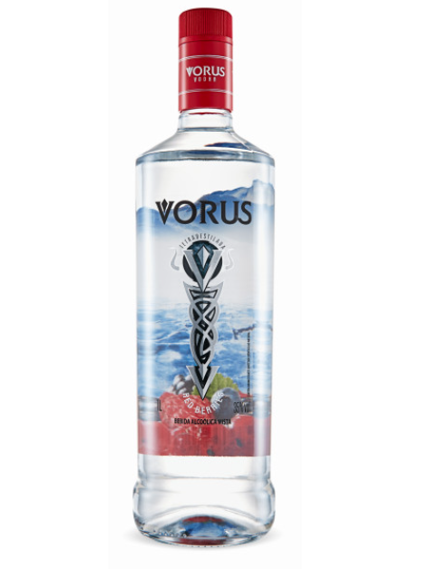 VODKA VORUS FRUTAS VERMELHAS 1L