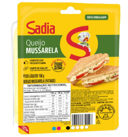 QUEIJO MUSSARELA FATIADA SADIA 150G
