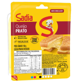 QUEIJO PRATO FATIADO SADIA 150G