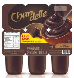 SOBREMESA CHANDELLE L+ P- 540G BDJ C/6 UN