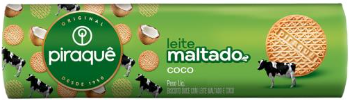 BISC.PIRAQUE LEITE MALTADO 132G COCO