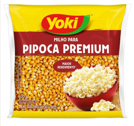 MILHO PARA PIPOCA YOKI PREMIUM 400G