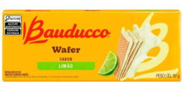 BISCOITO WAFER BAUDUCCO LIMÃO 92G
