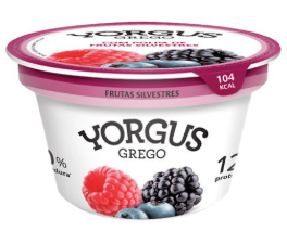 IOGURTE YORGUS GREGO FRUTAS SILVESTRES 130 G