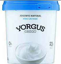 IOGURTE YORGUS GREGO ZERO LACTOSE 500G