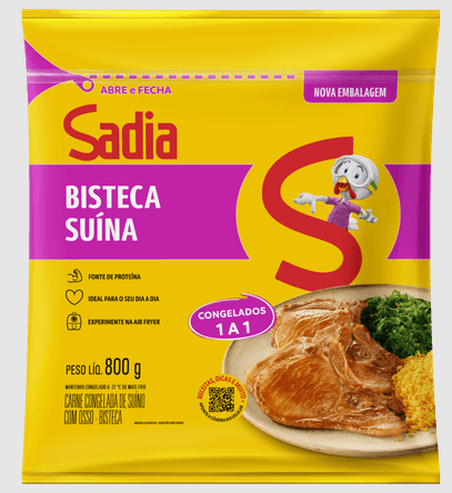 BISTECA SUINA CONG. SADIA 800G