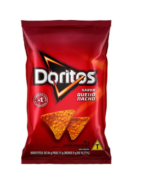 SALGADINHO DE MILHO DORITOS NACHO 75G