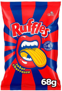 BATATA FRITA RUFFLES CHURRASCO 68G