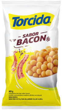 BISCOITO TORCIDA BACON 60G