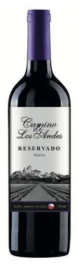 VIN.CAMINO DE LOS ANDES RES.750ML MERLOT