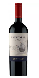 VINHO CRISTOBAL 1492 CABERNET SAUVIGNON 750ML