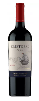 VINHO CRISTOBAL 1492 MALBEC 750ML