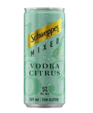 VODKA CITRUS SCHWEPPES MIXED 269ML