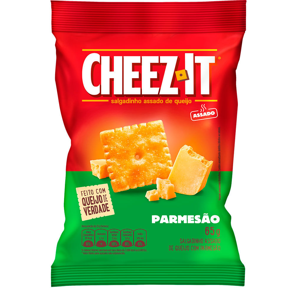 SALG CHEEZ IT QUEIJO PARMESAO 65G