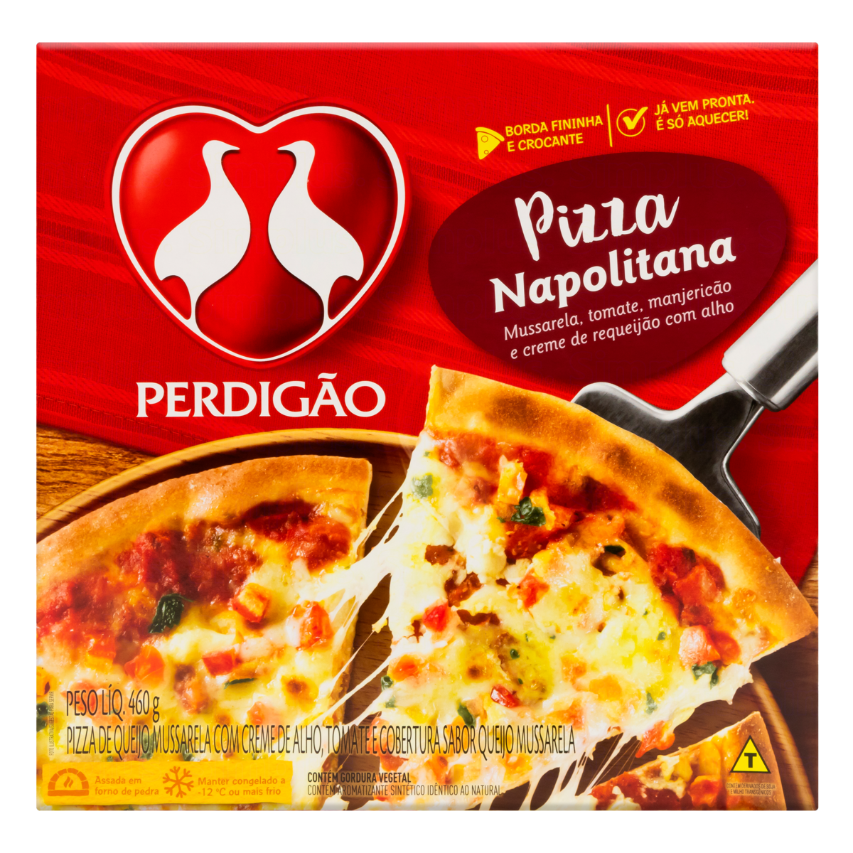 PIZZA PERDIGAO NAPOLITANA 460G