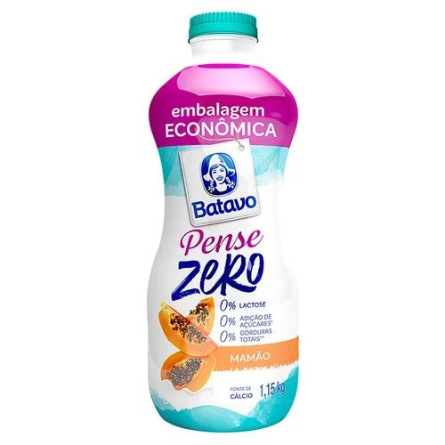 IOGURTE BATAVO PENSE ZERO MAMAO 1150G