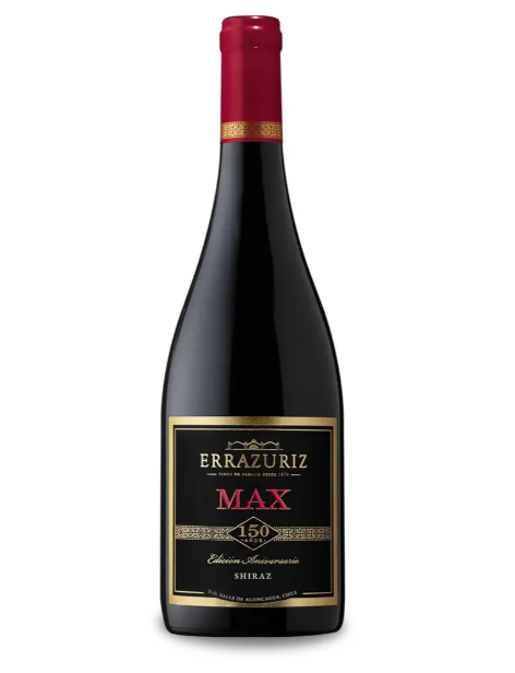 VINHO ERRAZURIZ MAX RESERVA SHIRAZ 750ML