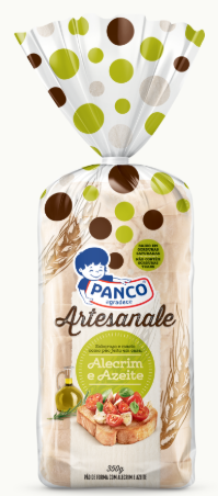 PAO FORMA PANCO ARTESANALE ALECRIM E AZEITE 350G