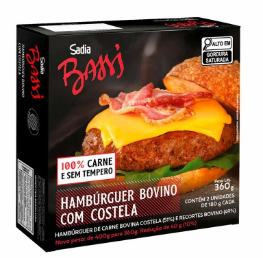 HAMB.SADIA BOVINO BASSI COSTELA 360G