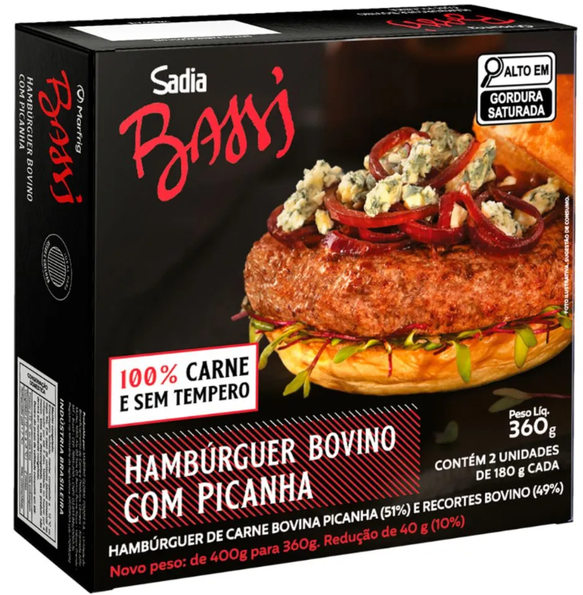 HAMB.SADIA BOVINO BASSI PICANHA 360G