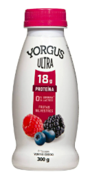 IOGURTE YORGUS 18G GREGO ULTRA 300G FRUTAS VERMELHA