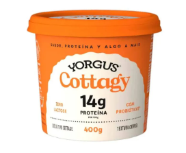 QUEIJO COTTAGY 14 G PROTEÍNAS YORGUS 400G