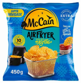 BATATA CONG. MCCAIN AIRFRYER HASHTAG 450G