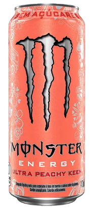 ENERGETICO MONSTER LT 473ML ULTRA PEACHY KEEN ZERO