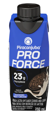 BEB.LAC.PIRACANJUBA 23G PRO FORCE COOKIE 250ML