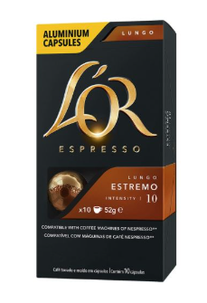 CAPSULA LOR ESPRESSO C/10 52G BRAZIL