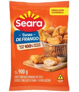 ISCA DE FRANGO EMPANADA SEARA TRADICIONAL 900G