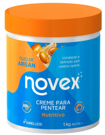 CREME NOVEX P/PENTEAR 1KG OLEO DE ARGAN