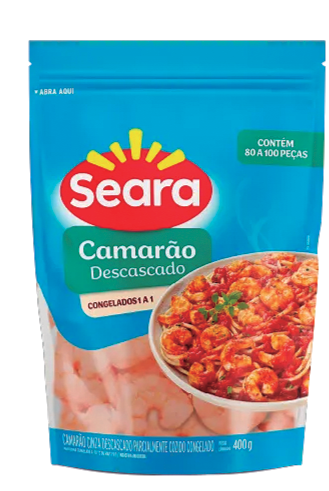 CAMARAO SEARA 80/100 DESCASCADO 400G