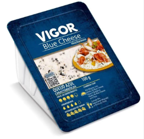 QUEIJO TIPO BLUE CHEESE FRACIONADO VIGOR 100G