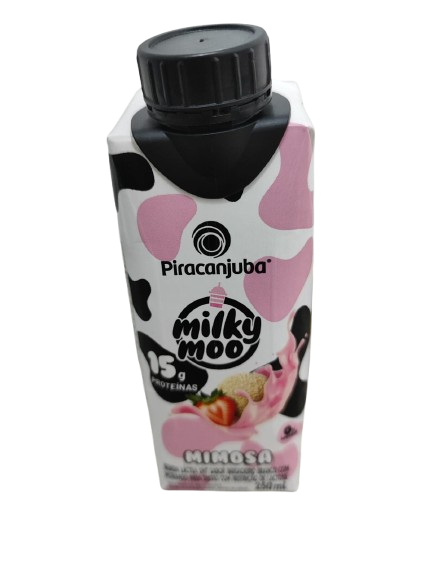 BEBIDA LACTEA PIRACANJUBA 15G DE PROTEINA MILKYMOO MIMOSA 250ML