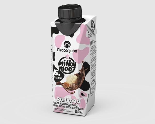 BEBIDA LACTEA PIRACANJUBA 15G DE PROTEINA MILKYMOO PANDORA 250ML