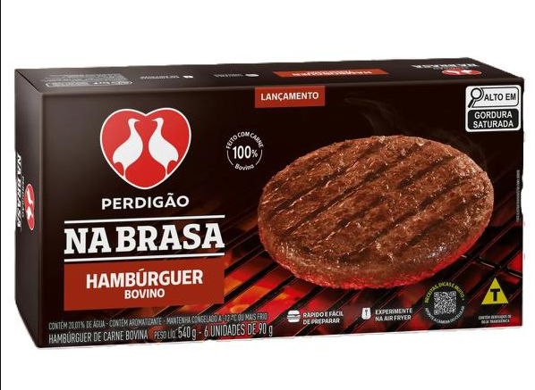 HAMBURGUER BOVINO NA BRASA PERDIGAO 540G
