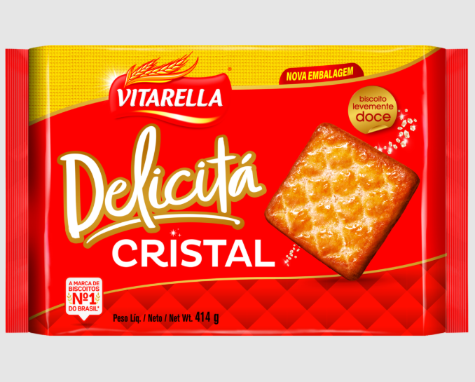 BISC VITARELLA DELICITA 414G CRISTAL