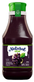SUCO NATURAL ONE UVA E MACA 1,3ML