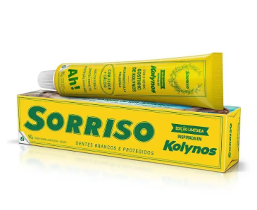 CREME DENTAL SORRISO EDIÇÃO LIMITADA KOLYNOS 90G