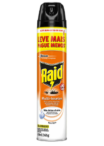INSETICIDA AERR RAID 420ML ESSENCIAL PLANTA